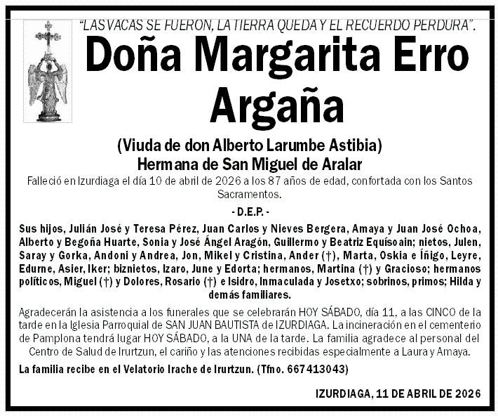 Margarita Erro Argaña