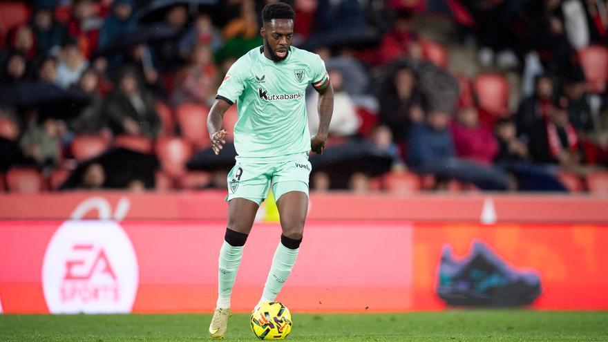 Iñaki Williams se suma a las bajas del Athletic para Bérgamo