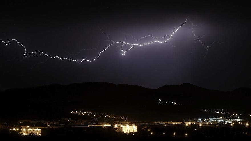 Navarra, en alerta este lunes por lluvias y tormentas