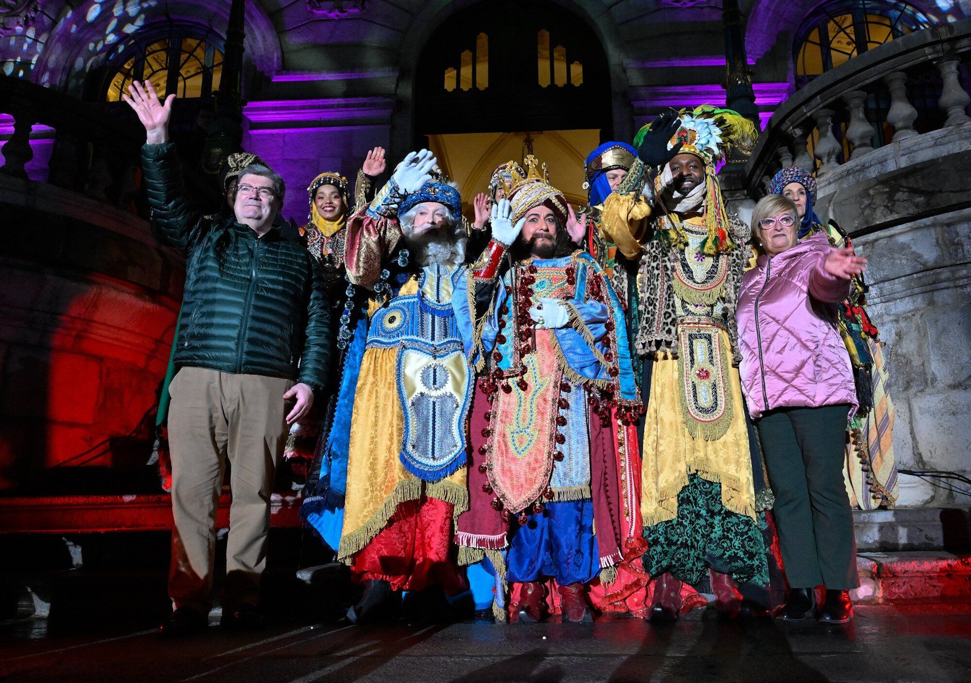 En imágenes: Así ha sido la Cabalgata de los Reyes Magos en Bilbao