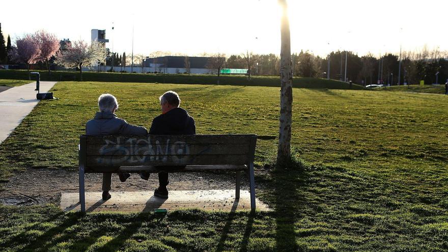 El parque de Trinitarios, un punto delicado de Iruña donde la ciudadanía pide mejorar la seguridad