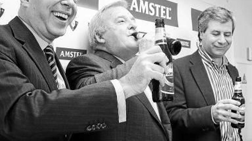 Acuerdo con Amstel por tres años