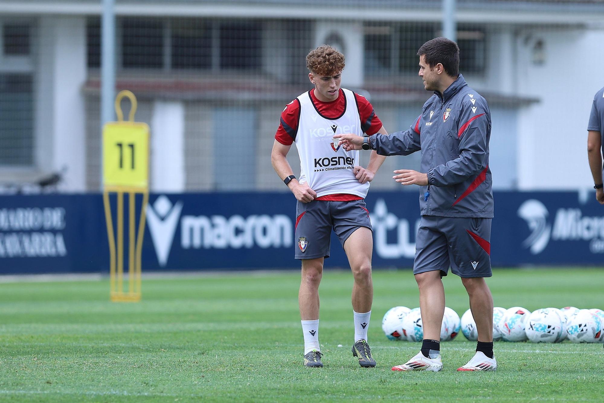 Entrentamiento de Osasuna (23/07/2025)