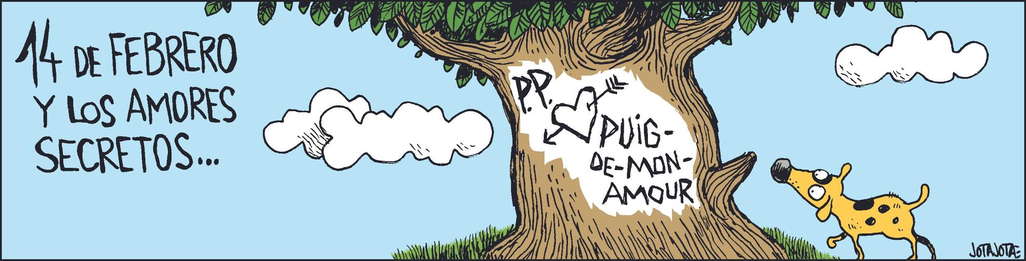 La tira de Jota Jota (14/02/2024)