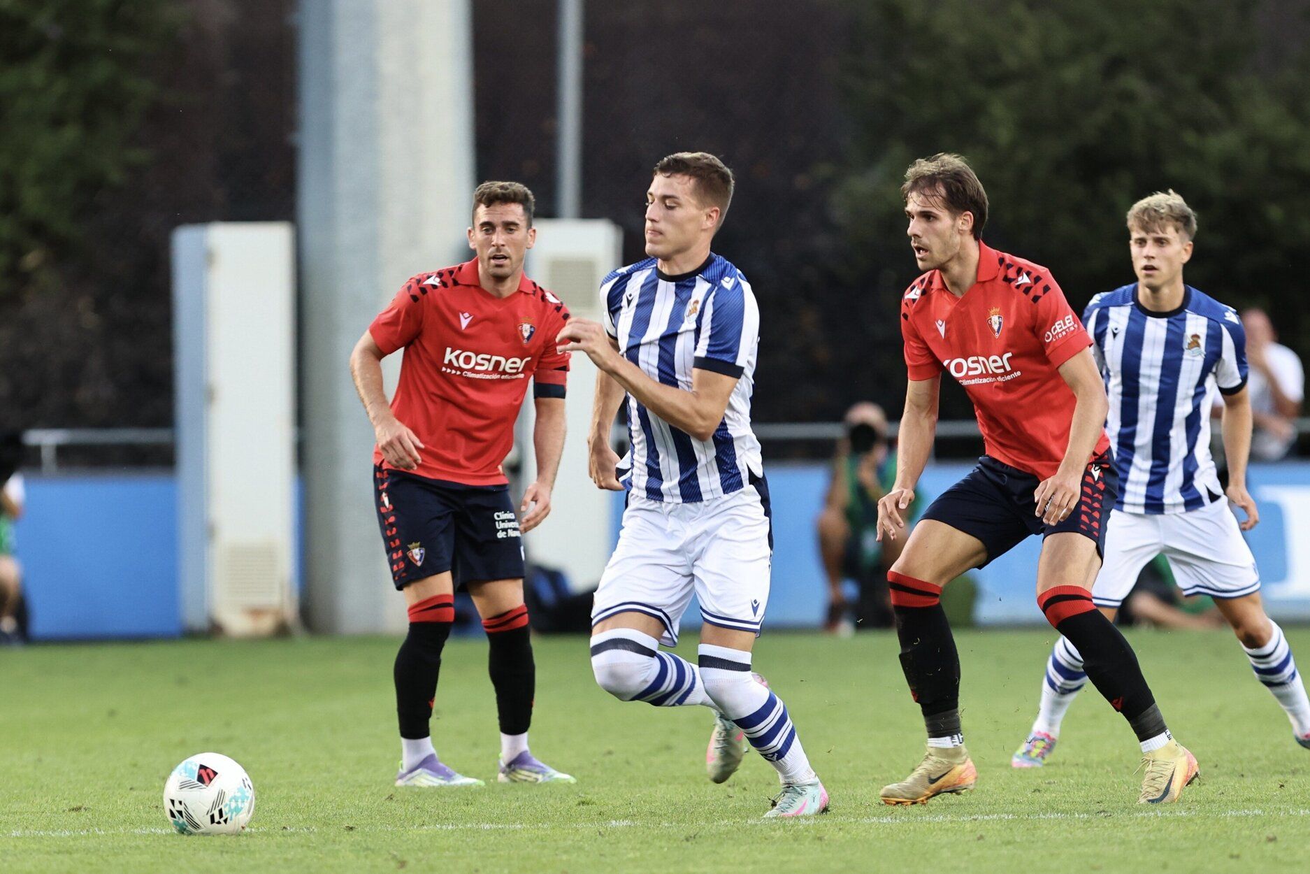 Real Sociedad-Osasuna: Zubieta disfruta del amistoso