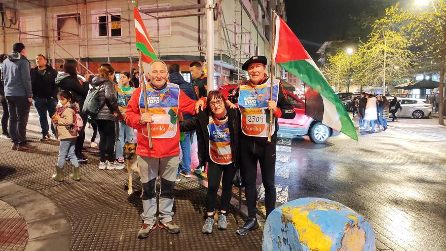 Euritan Korrika! Euriak lagun, lekukoa Enkarterritik Arabarantz