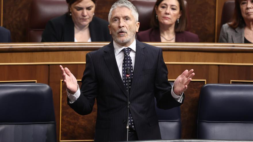 Marlaska responde en el Congreso sobre la condena europea por la doble violación en Pamplona