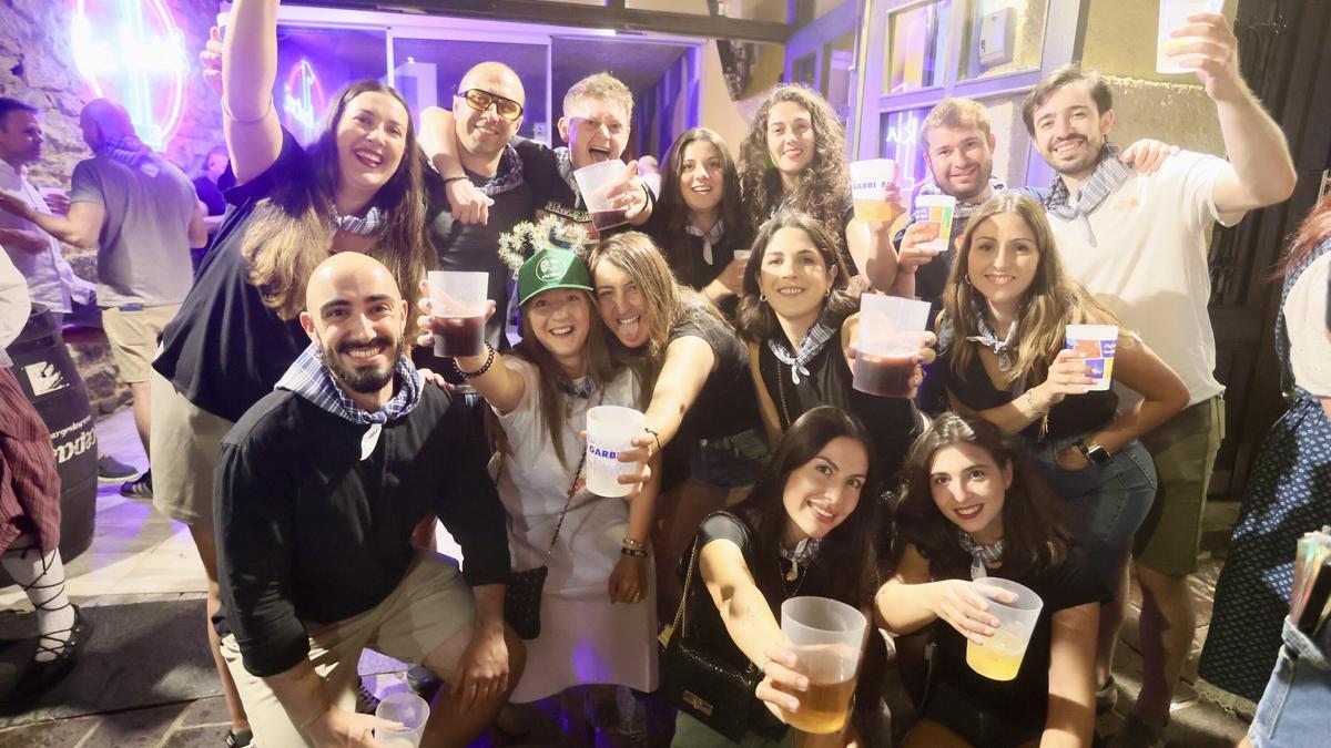 En imágenes: Noche festiva de La Blanca