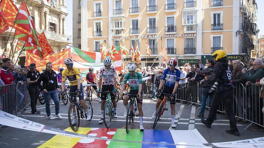 La segunda etapa de la Itzulia saldrá el martes 7 de abril desde Pamplona