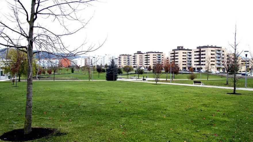 Imagen de archivo del parque central de Sarriguren.