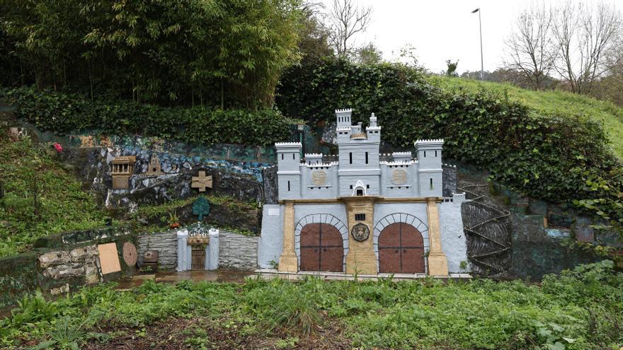 El castillo de Rekalde vuelve a brillar gracias al trabajo de los hijos de su autor