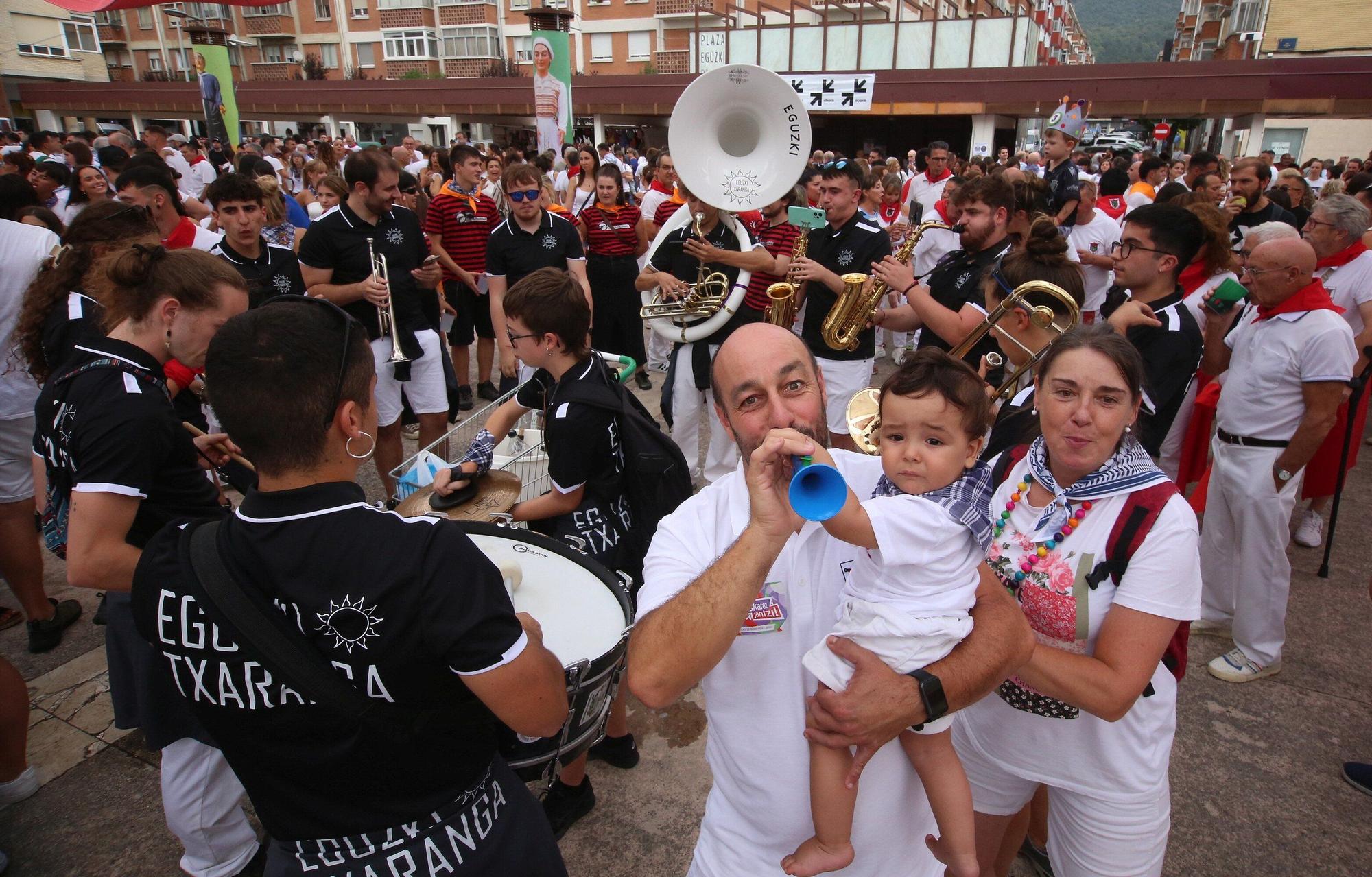 Fotos del chupinazo de Berriozar