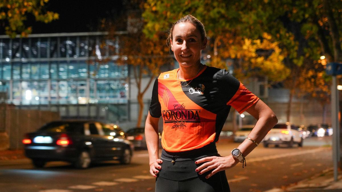 Marta Romero fue la mejor alavesa en la última Behobia