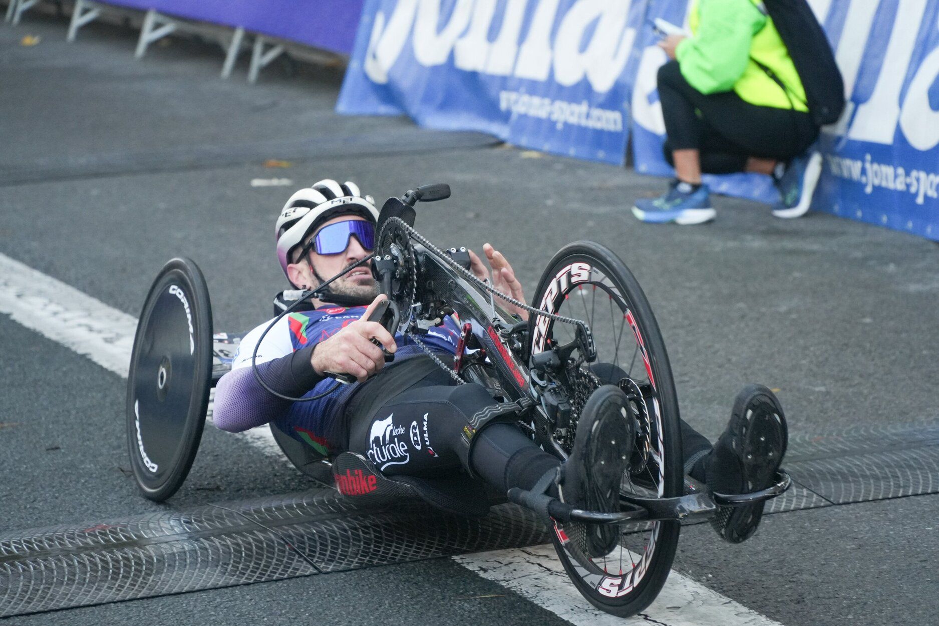 Los últimos metros de la Behobia