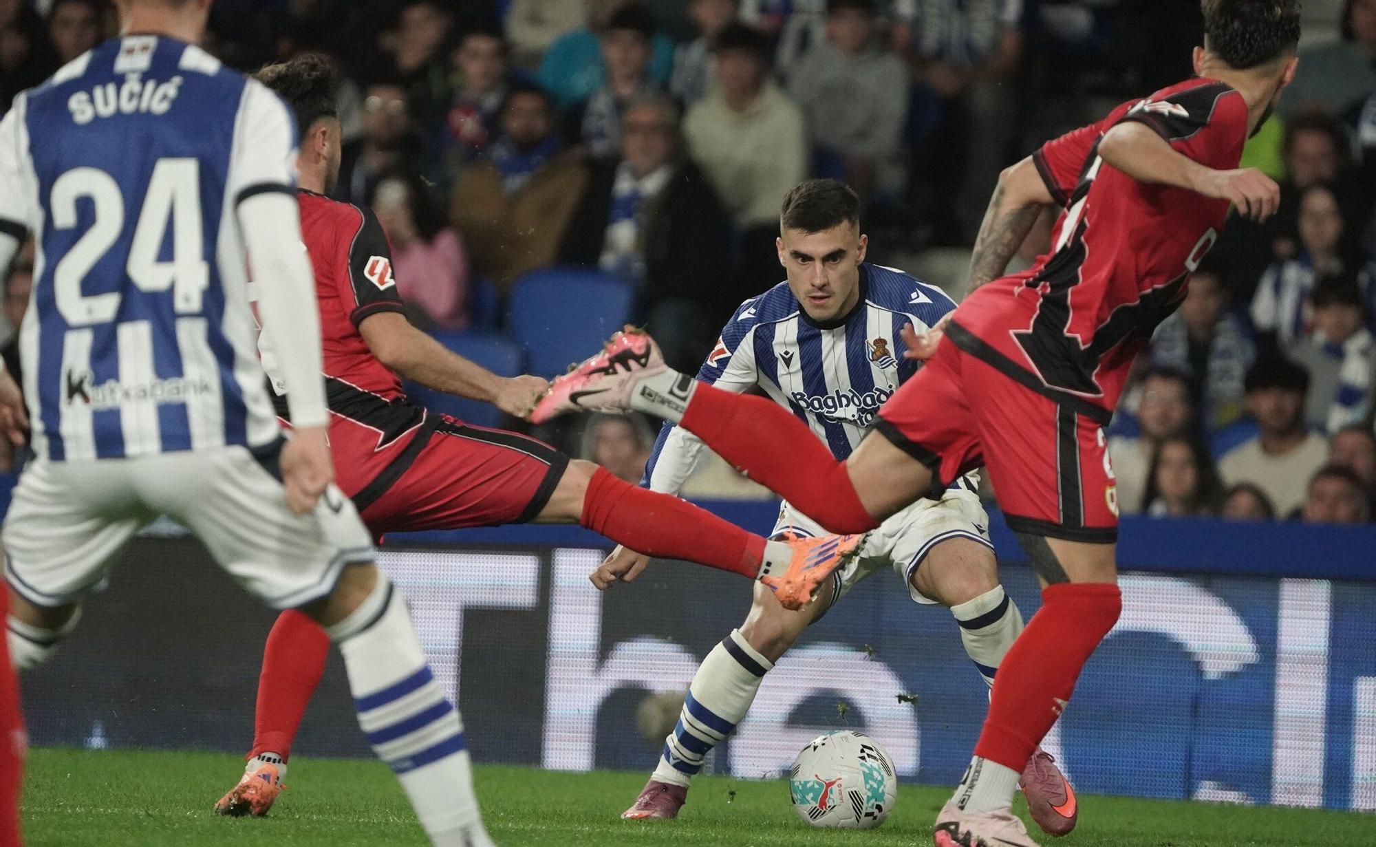 Las mejores imágenes del Real Sociedad - Rayo Vallecano