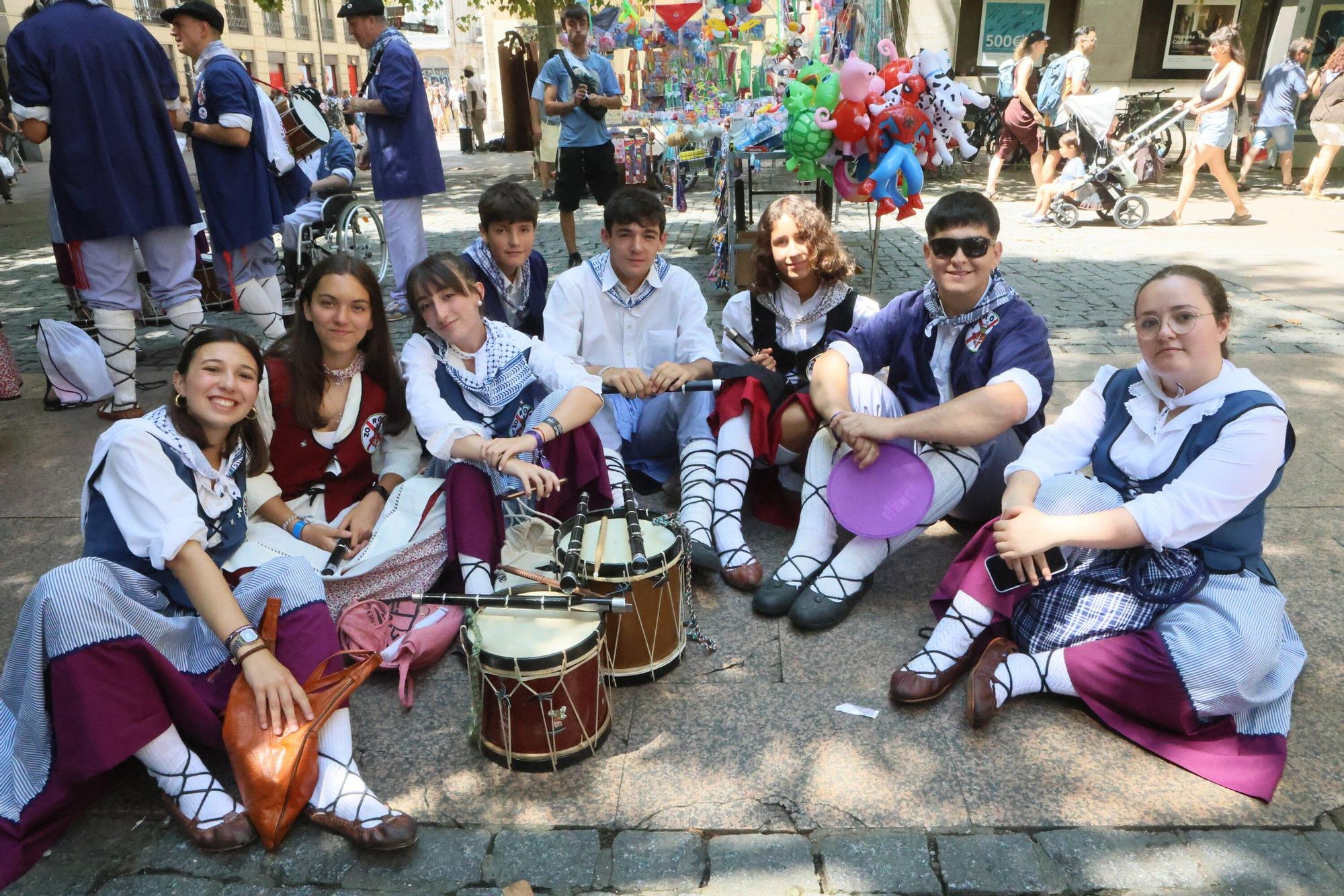 En imágenes: Los txikis se adueñan de su día en las fiestas de La Blanca