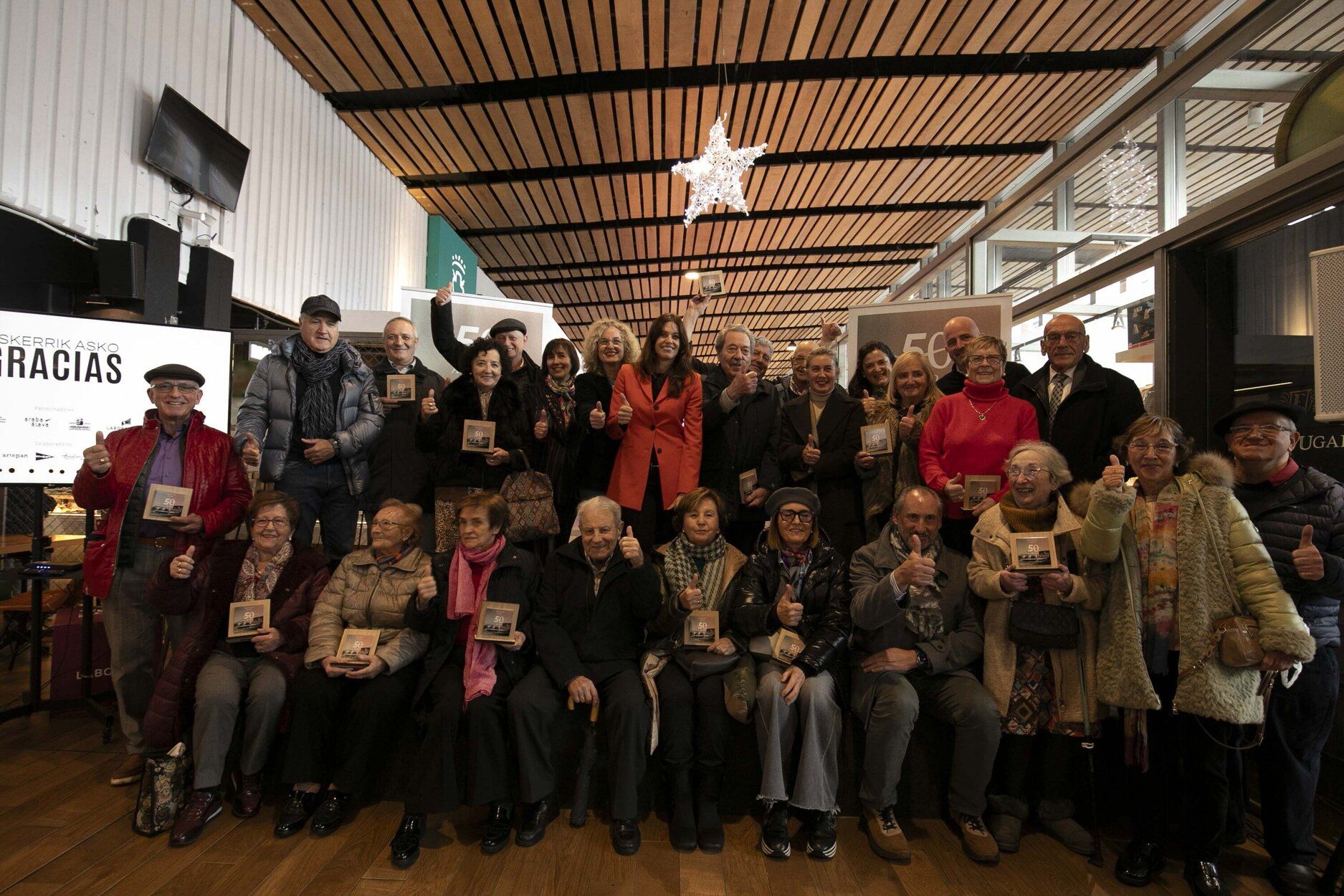 En imágenes: El Mercado de Abastos de Vitoria celebra su 50 aniversario