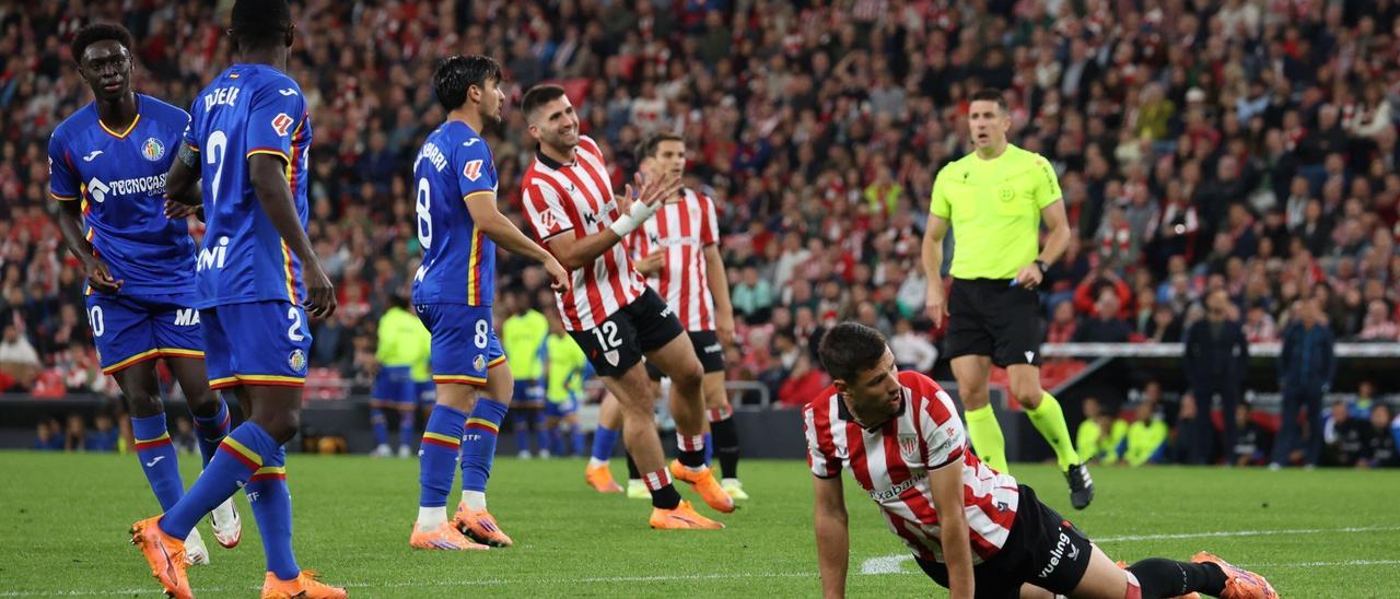 El Athletic-Getafe, en imágenes