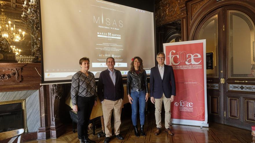 Hilarión Eslava y Mozart confluirán en el cierre del Festival de Música Sacra de Pamplona