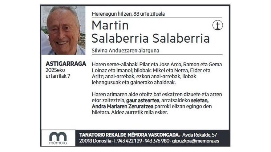 MARTIN SALABERRIA SALABERRIA
