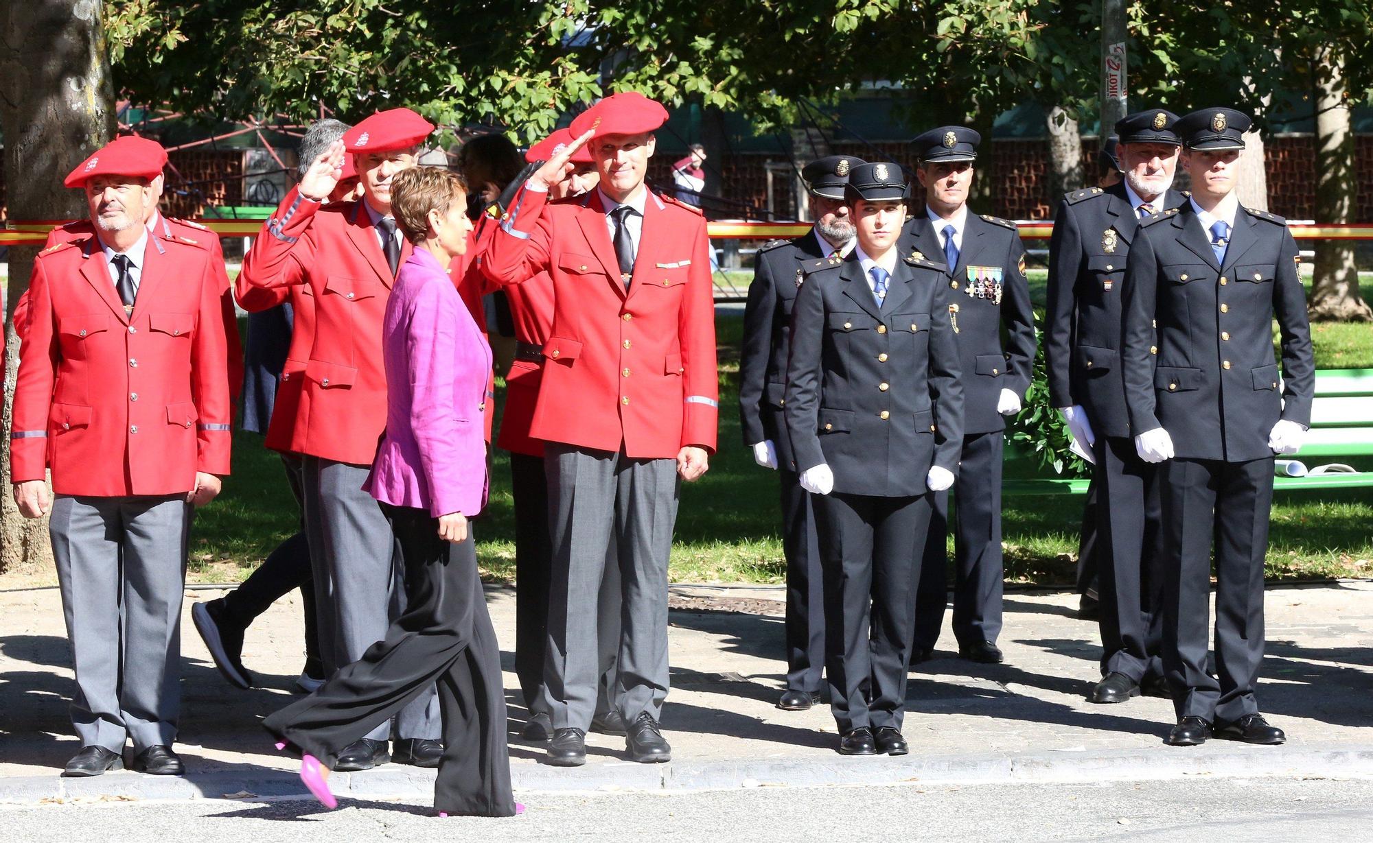 Fotos de la celebración del patrón de la Policía Nacional en Pamplona