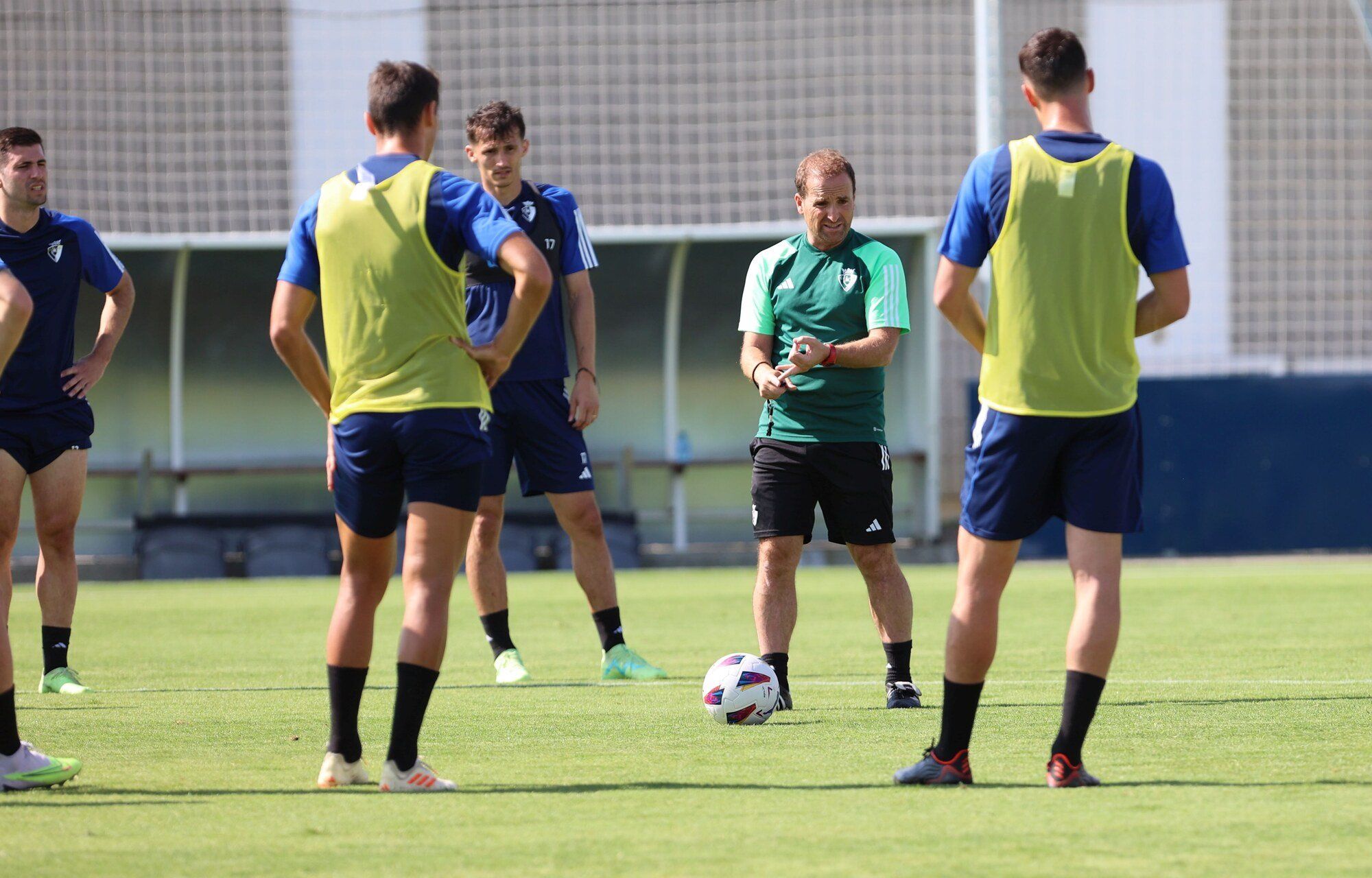 Fotos del entrenamiento de Osasuna en Tajonar de este lunes 24 de julio