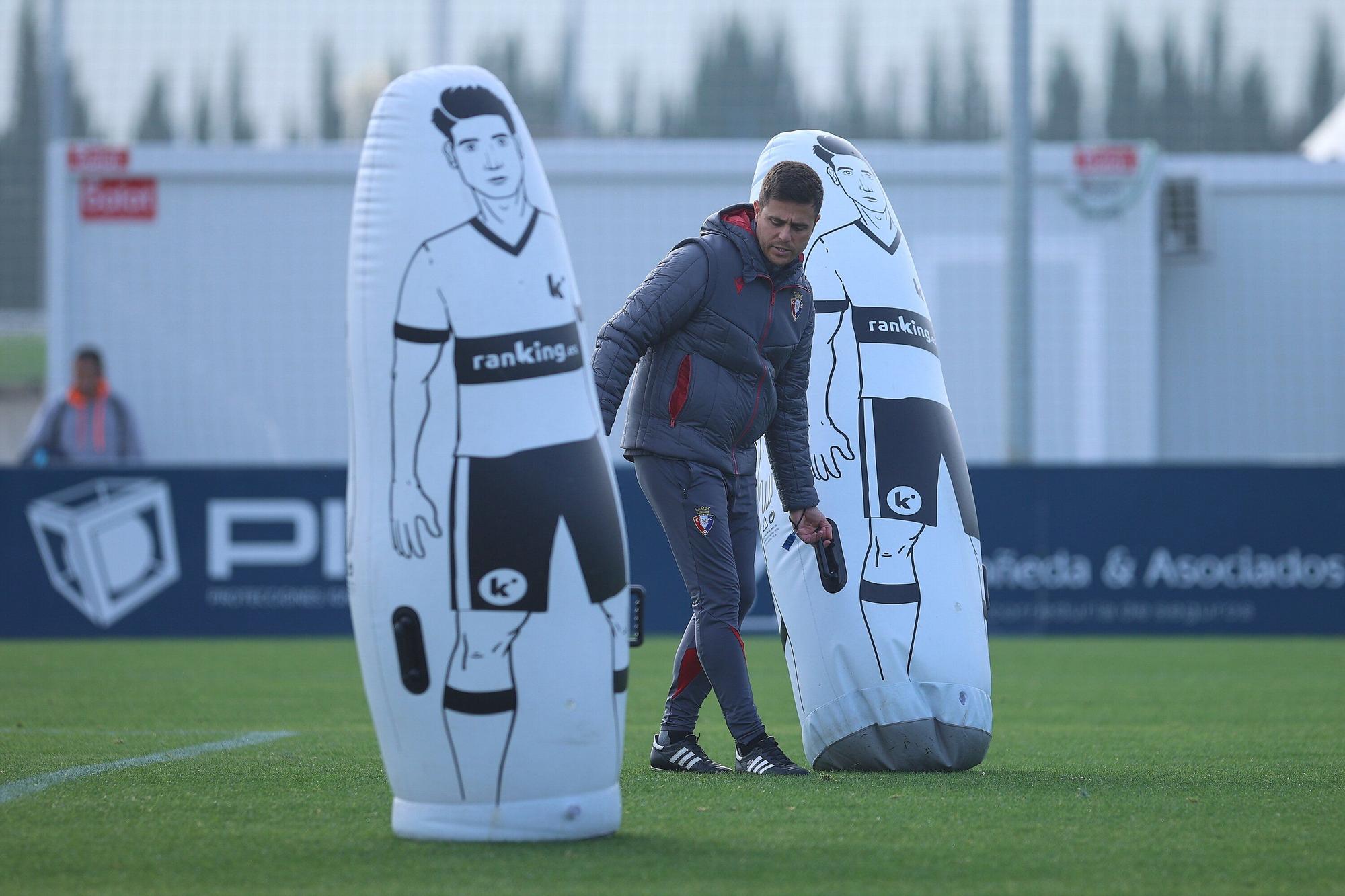 Entrenamiento de Osasuna de este domingo