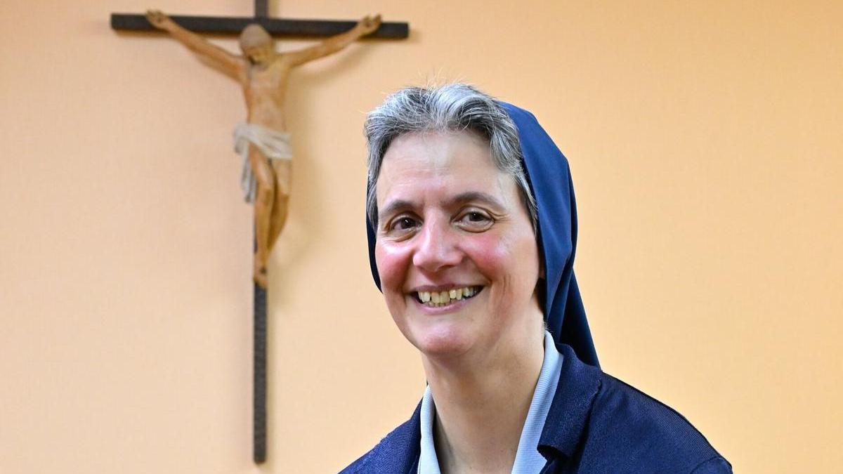 Sor Alize, monja donostiarra que enseña y vive en el colegio Karitate Alabak de Bilbao