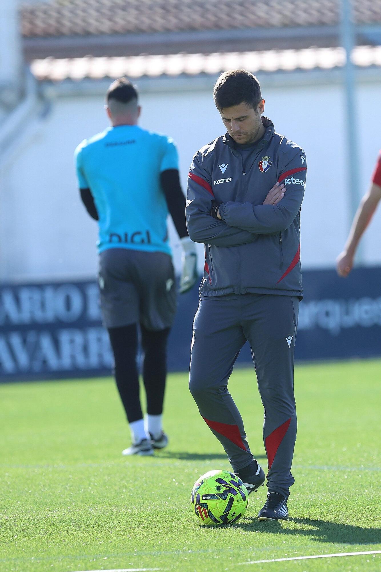 Fotos del entrenamiento de Osasuna (martes 4 de noviembre de 2025)