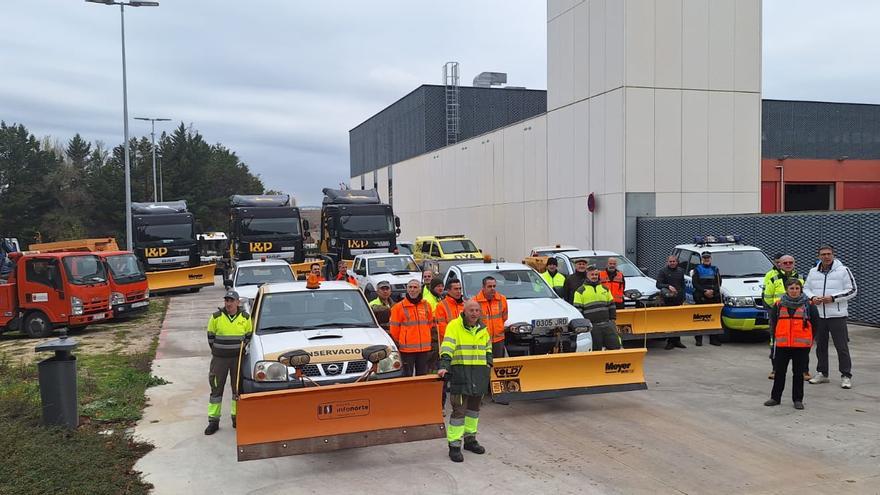 Pamplona activa su Plan de Actuación ante Nevadas