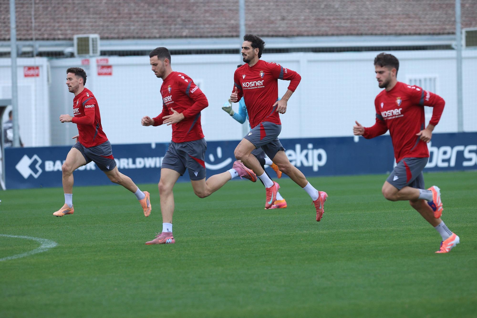 Fotos del entrenamiento de Osasuna de este 13 de noviembre