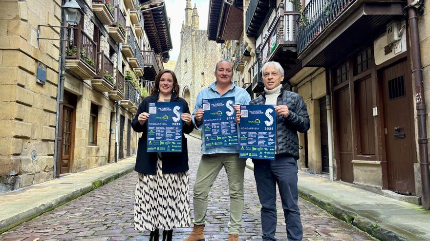 San Silvestre, bakardade ez hautatuari aurre egiteko lasterketa Hondarribian