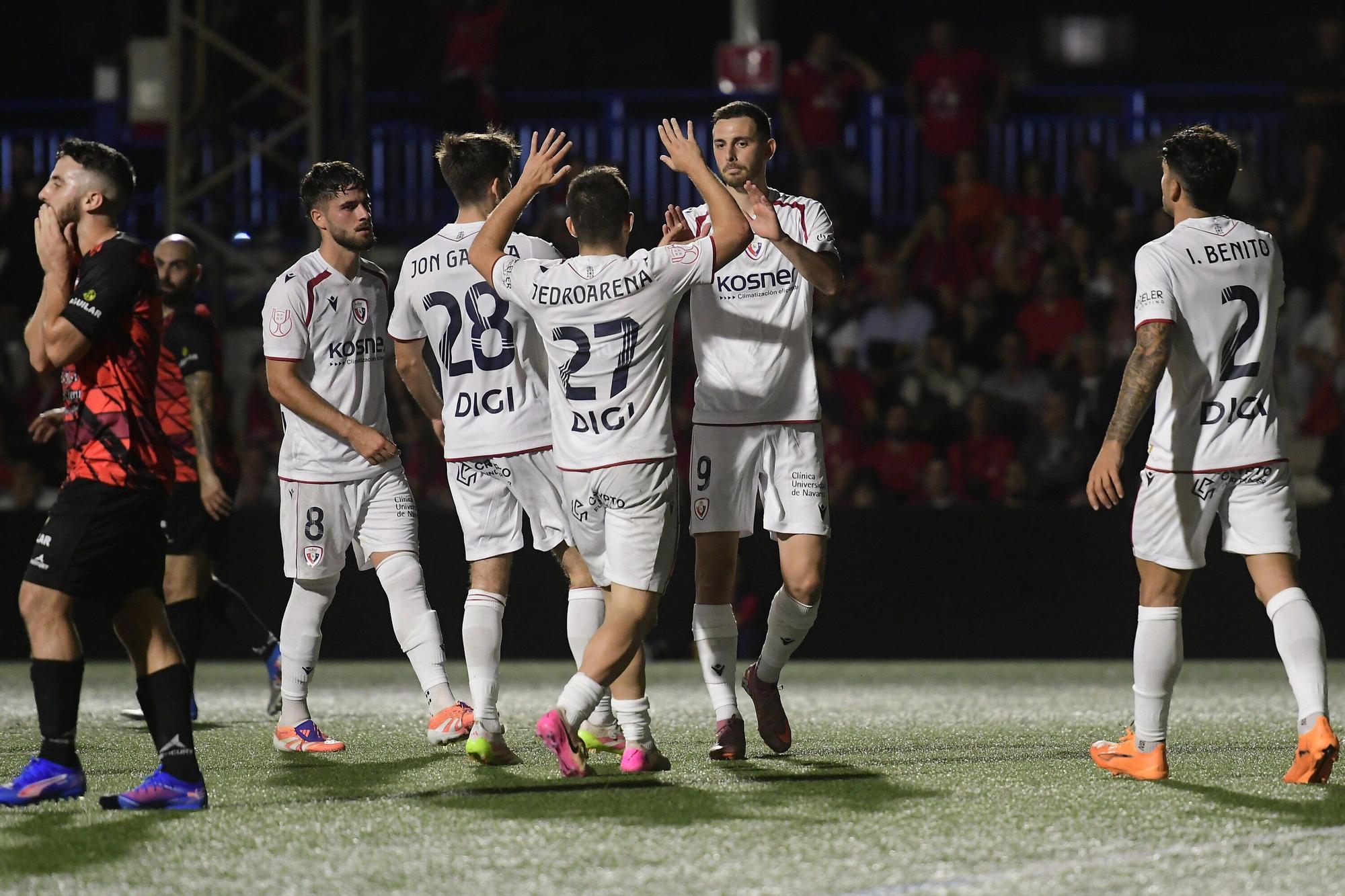 Fotos del partido de Copa del Rey Sant Jordi-Osasuna
