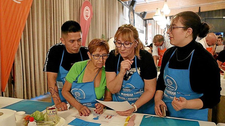 De segundo, canelón relleno de campo y Pirineo navarros