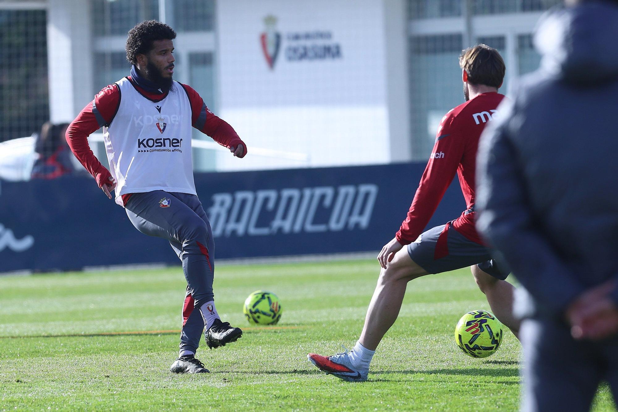 Fotos del entrenamiento de Osasuna de este 3 de diciembre