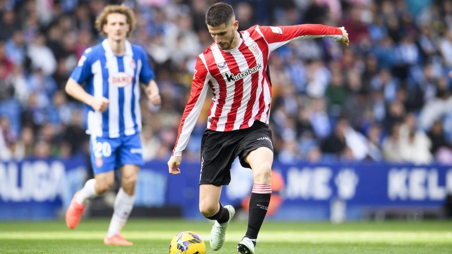 Oihan Sancet fue el autor del último tanto del Athletic frente al Espanyol.