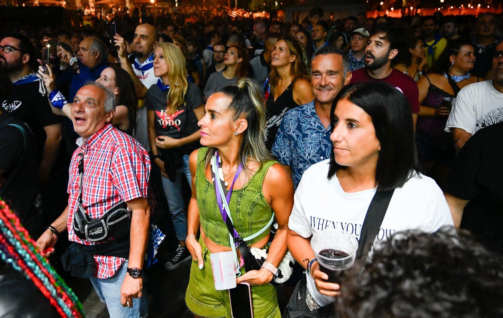 En imágenes: concierto de Linaje en Aste Nagusia
