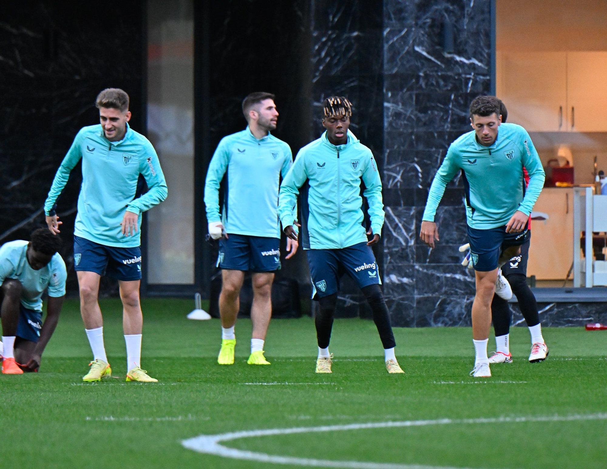 En imágenes: Nico Williams y Sancet apuntan al Barcelona