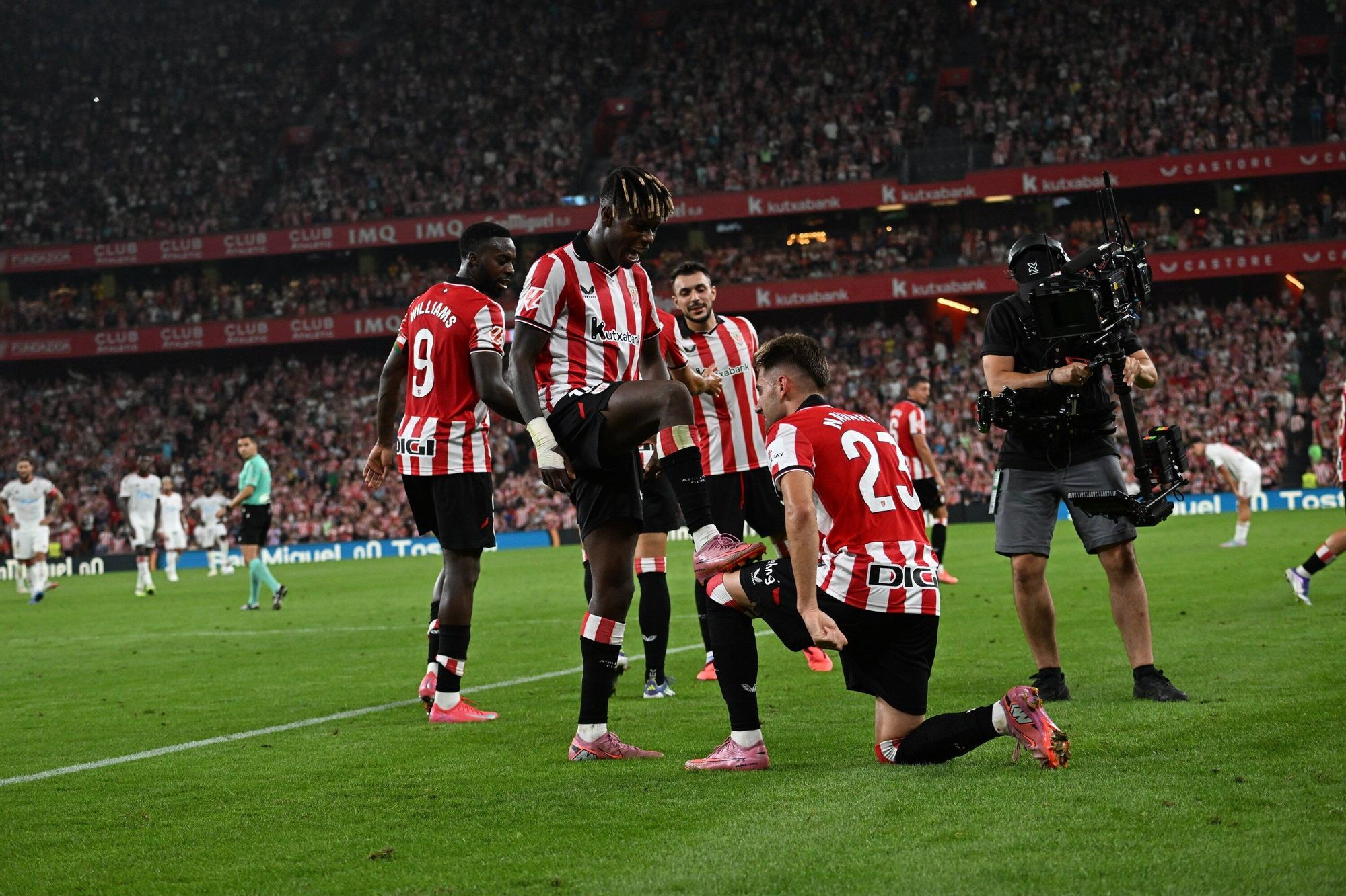 El Athletic-Sevilla, en imágenes