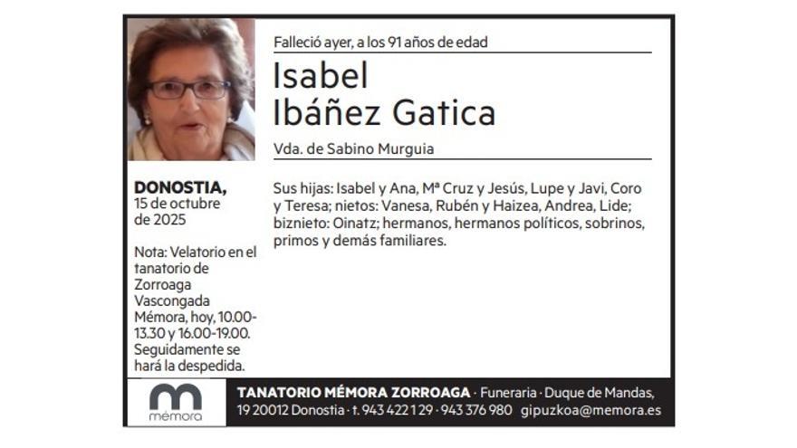 Isabel Ibáñez Gatica