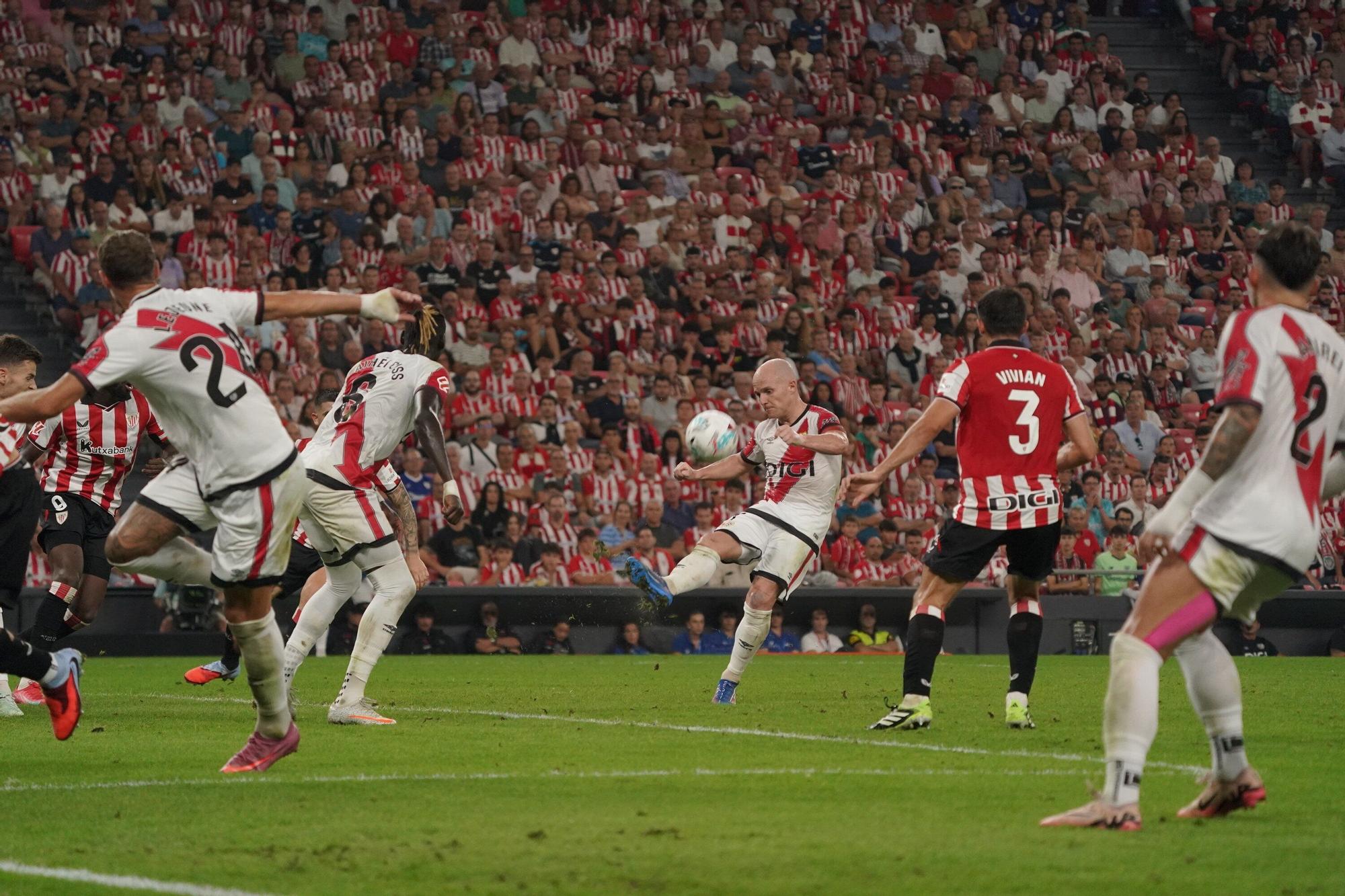 El Athletic - Rayo Vallecano, en imágenes