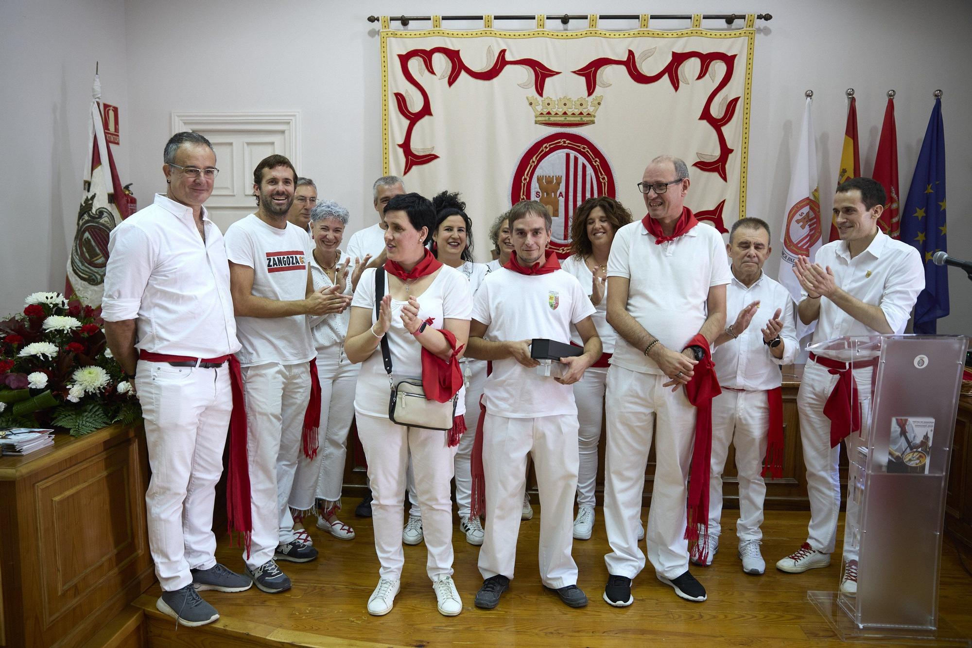 Fotos del cohete de fiestas de Sangüesa 2025