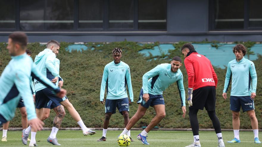 Nico Williams y Maroan se ponen a punto