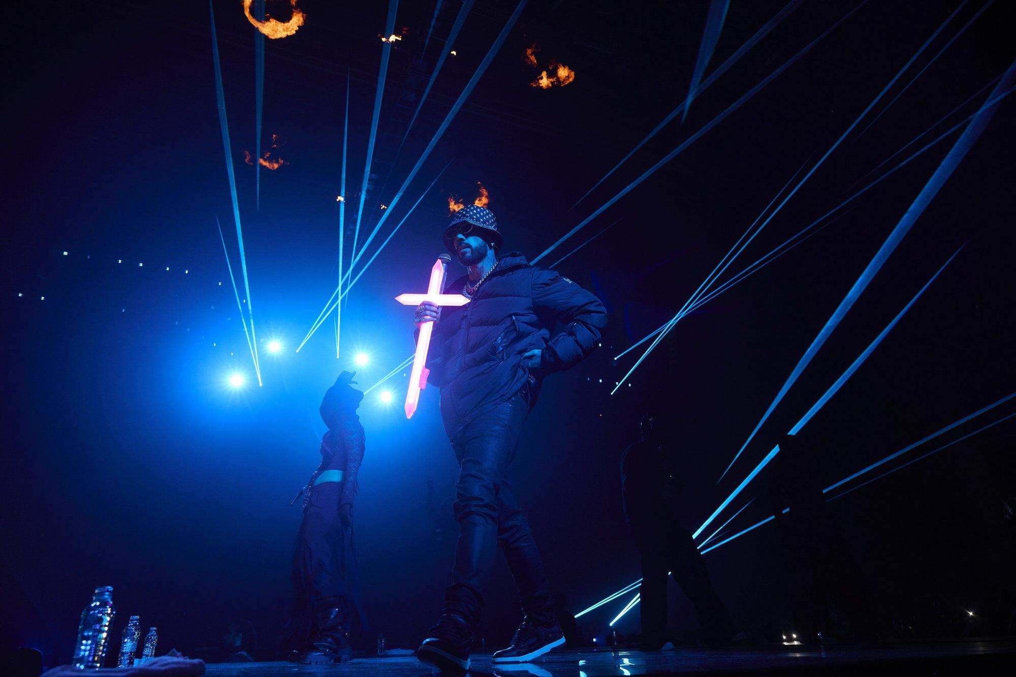 Fotos del concierto de Anuel AA en el Navarra Arena