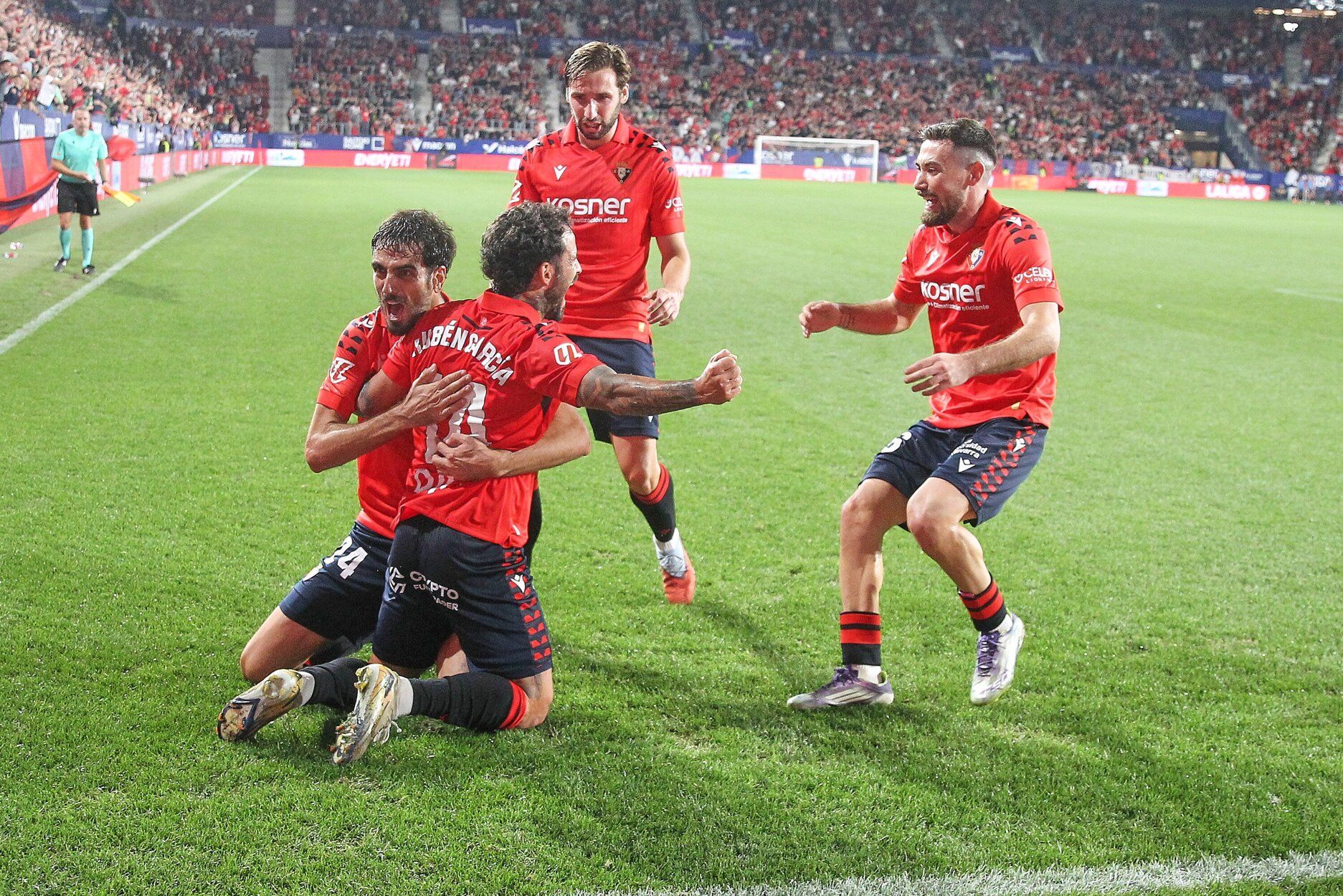 Fotos del Osasuna-Getafe en El Sadar