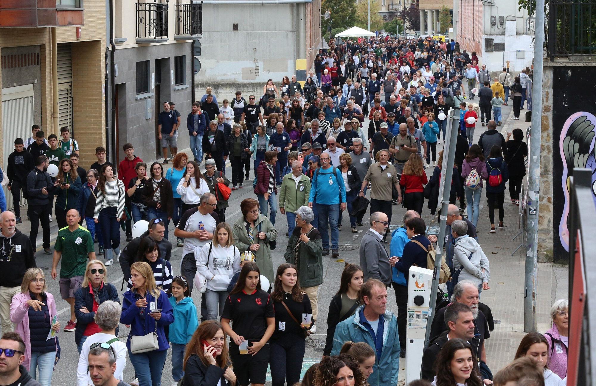 Fotos: Nafarroa Oinez 2025 en la ikastola Paz de Ziganda de Villava - Atarrabia