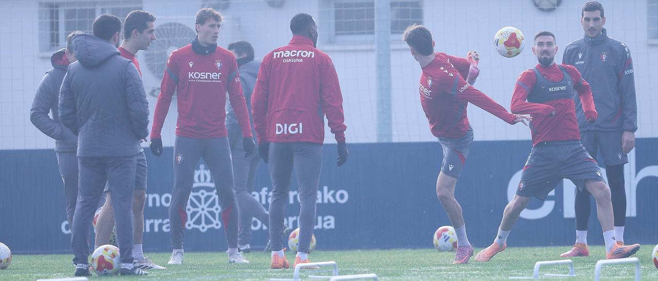 Fotos del entrenamiento de Osasuna de este 14 de diciembre