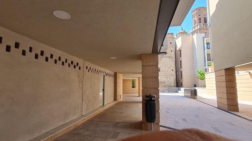 Nasuvinsa traslada su sede en Tudela a la plaza del Horno de Coscolín