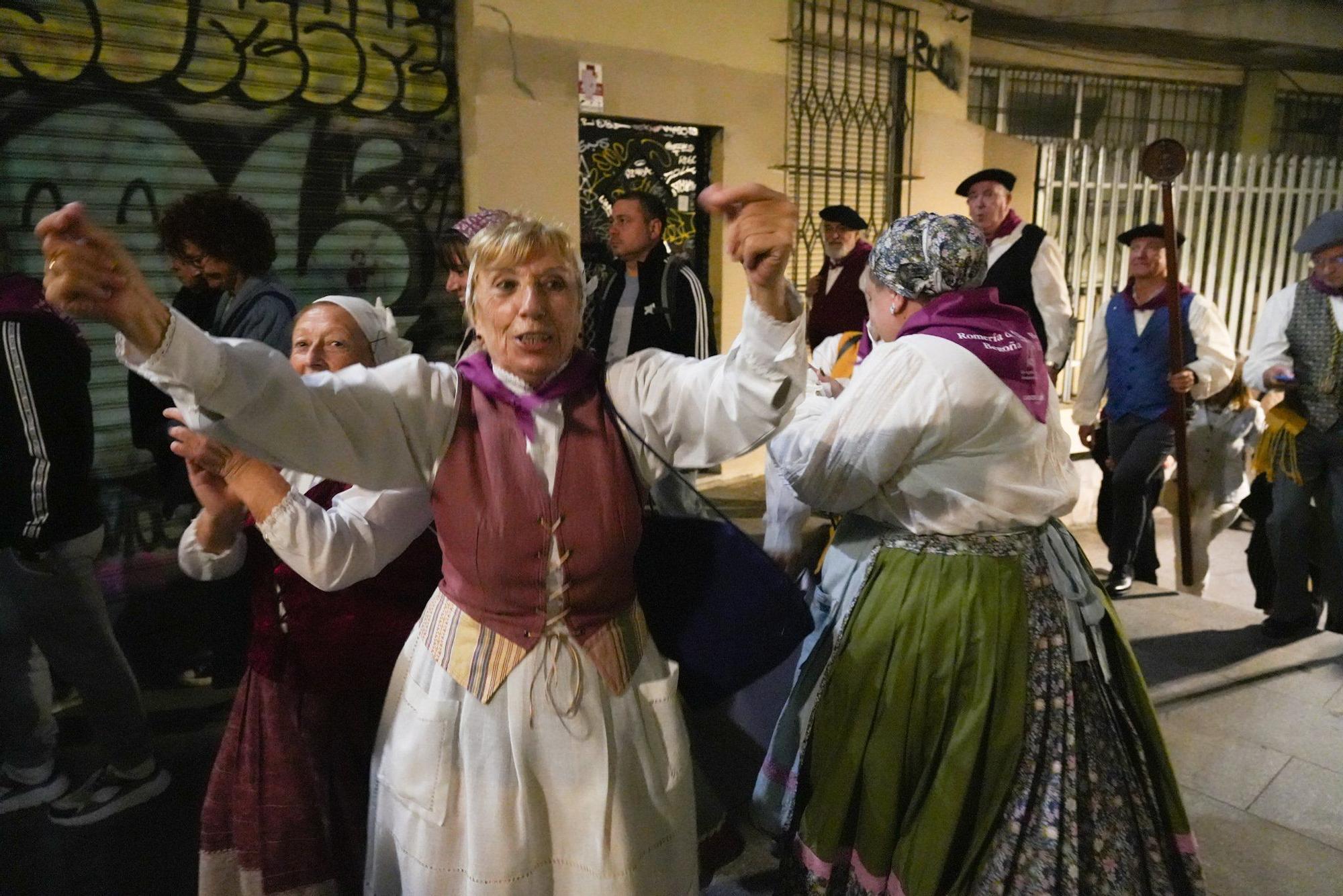 En imágenes: subida en romería a la Amatxu de Begoña