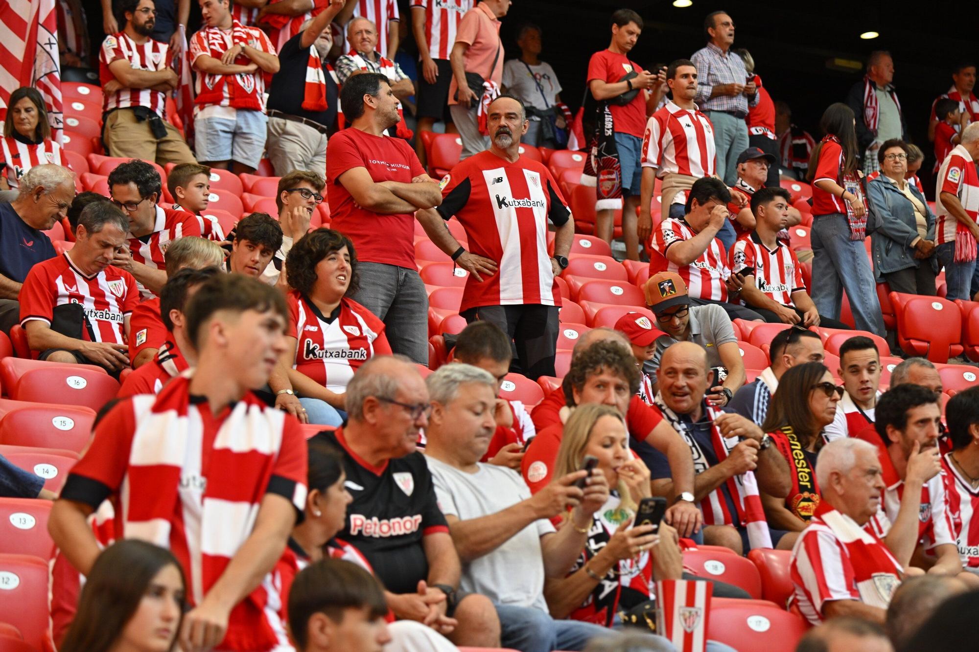 En imágenes: ¿Has estado en San Mamés viendo el Athletic-Arsenal? Búscate en nuestra galería